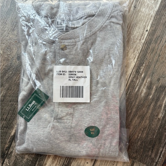 L.L. Bean Other - L.L. Bean Gray Heather Men's Shirt